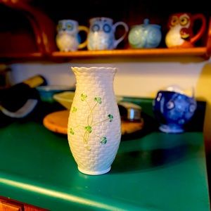 Belleek Irish Porcelain Vase